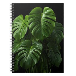 Monstera Deliciosa Blätter Notizblock