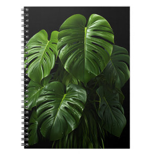 Monstera Deliciosa Blätter Notizblock
