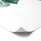 Monstera Deliciosa Blätter Poster (Ecke)