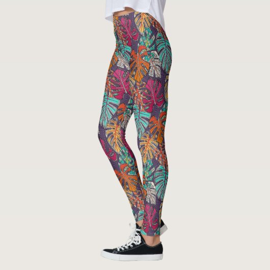 Monstera Deliciosa Leggings (Links)