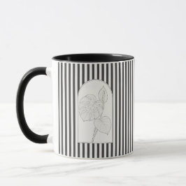 Monstera Elegante Blume Tasse