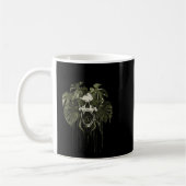 Monstera Funny Skull Plant Lover Nge Gardener Wome Kaffeetasse (Links)