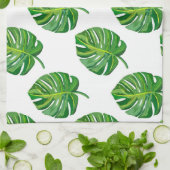 Monstera Geschirrtuch (Gefaltet)