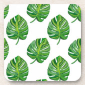 Monstera Getränkeuntersetzer (Vorderseite)