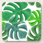 Monstera Getränkeuntersetzer (Vorderseite)