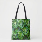Monstera Green Tasche (Vorderseite)