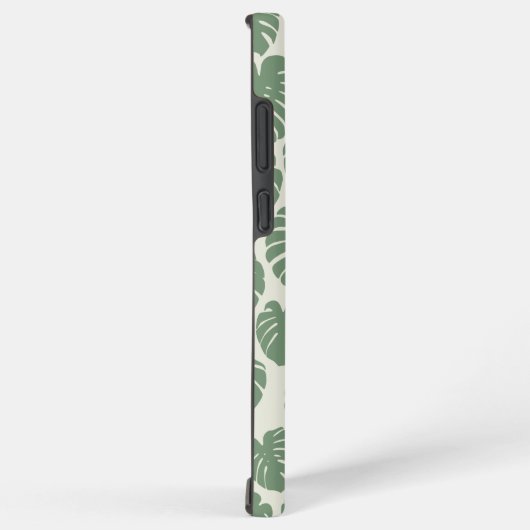 Monstera - grün samsung galaxy hülle (Rechte Seite)
