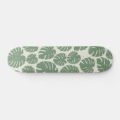 Monstera - grün skateboard (Horizontal)
