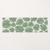 Monstera - grün yogamatte