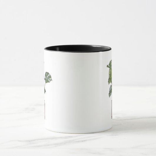 Monstera in einer rosa Pot-Tasse Tasse (Zentrum)