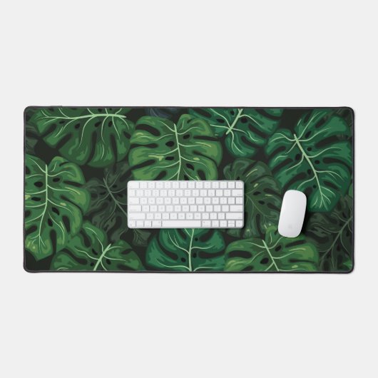 Monstera Jungle Schreibtischunterlage (Tastatur & Maus)