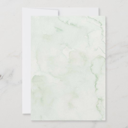 Monstera Jungle Tropical Wild One Boy 1. Geburtsta Einladung (Rückseite)