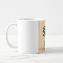 Monstera Kawaii Zimmerpflanze Tasse