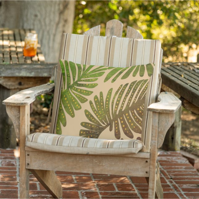 Monstera Kissen (Stuhl )
