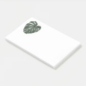 Monstera-klebrige Noten Post-it Klebezettel (angewinkelt)