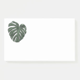 Monstera-klebrige Noten Post-it Klebezettel