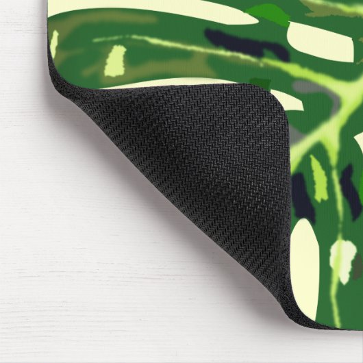 Monstera Leabes Mouse Pad Mousepad (Ecke)