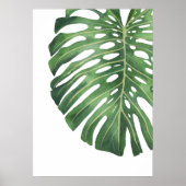 Monstera Leaf 6 Poster (Vorne)
