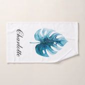 Monstera Leaf Handtuch (Handtuch)