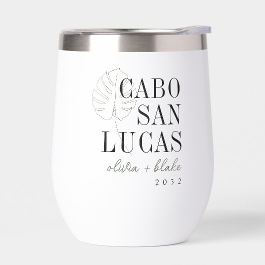 Monstera Leaf Hochzeit in Urlaubsort Bevorzugung (Links)