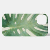 Monstera Leaf iPhone Hülle (Rückseite (Horizontal))