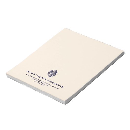 Monstera Leaf Notepad Notizblock (Rotiert)