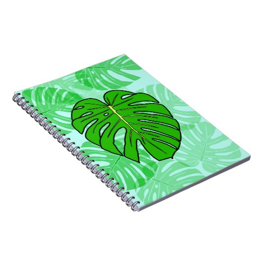 Monstera Leaf Notizblock (Rechte Seite)