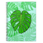 Monstera Leaf Notizblock (Vorderseite)