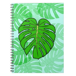 Monstera Leaf Notizblock