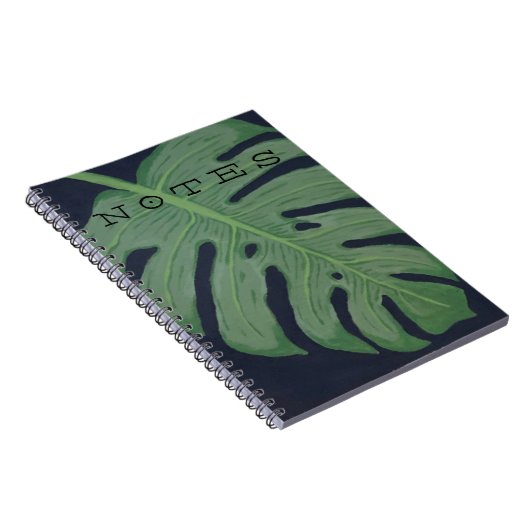 Monstera Leaf Notizblock (Rechte Seite)