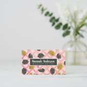 Monstera Leaf Pattern | Geometrisch | Wasserfarbe Terminkarte (Stehend Vorderseite)