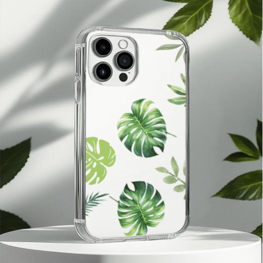 Monstera Leaf Phone Case - Tropical Green Botana