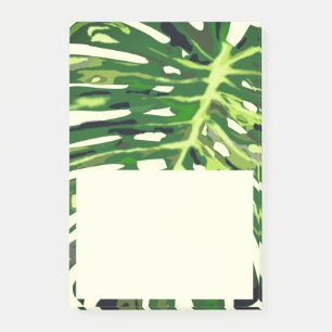 Monstera-Leaf Post-it Klebezettel