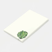 Monstera Leaf Post it Notes Post-it Klebezettel (angewinkelt)