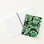 Monstera Leaf Spiral Notebook Notizblock (Innenseite)
