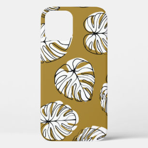 Monstera Leaf, Textil Nahtlos Muster. Case-Mate iPhone Hülle