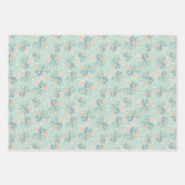 Monstera Leaf - Türkis, Grün, Korallen, Senf Geschenkpapier Set (Vorderseite 2)