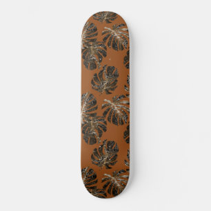 Monstera Leo Tierdruck Glam 3 Skateboard