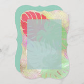 Monstera Madness Einladung (Vorne/Hinten)