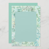 Monstera Madness Einladung (Vorne/Hinten)