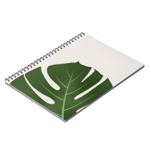 Monstera Notizblock (Linke Seite)