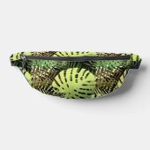 Monstera Palm Blätter Tropendschungel Bauchtasche (Ablage )