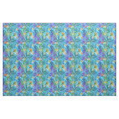 Monstera Palm Trees Plumeria Strelitzia Stoff (Fat Quarter (45,7 x 55,9 cm))
