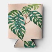 Monstera Pflanze Botanical Dosenkühler (Vorderseite)