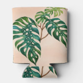 Monstera Pflanze Botanical Dosenkühler (Rückseite)