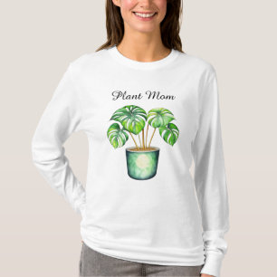 Monstera Pflanze Mama der Pflanze T-Shirt
