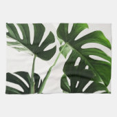 Monstera Pflanze Tropical Dish Geschirrtuch (Horizontal)