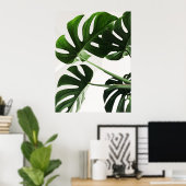 Monstera Poster (Heimbüro)