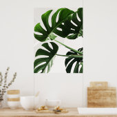 Monstera Poster (Küche)