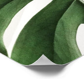 Monstera Poster (Ecke)